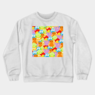 Everybirdy Pattern Crewneck Sweatshirt